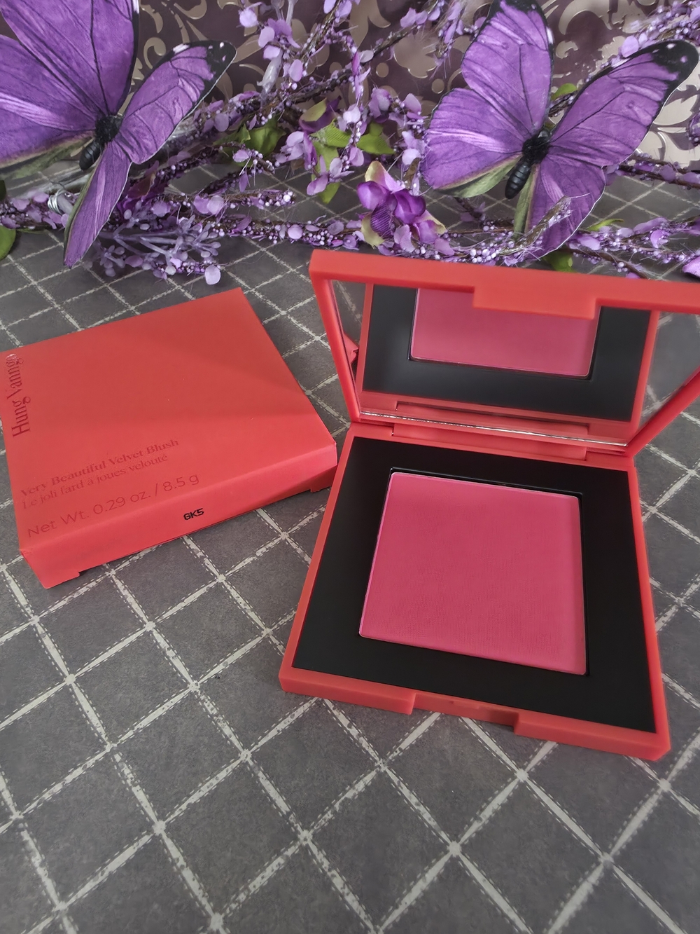 Deep Pink Velvet Blush *Full Circle by Hung Vanngo